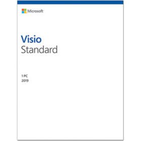 Microsoft Visio Std 2019 32/64 French Africa-Caribbean OEM DVD
